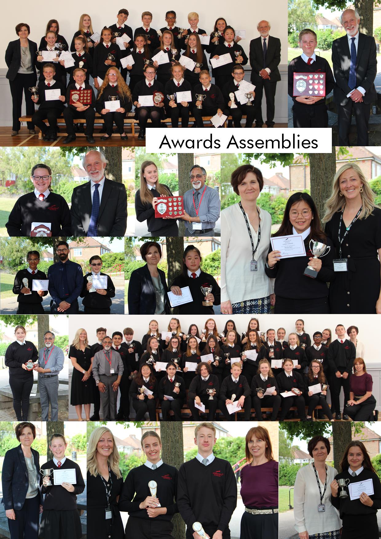 Awards Assemblies w c 8th July