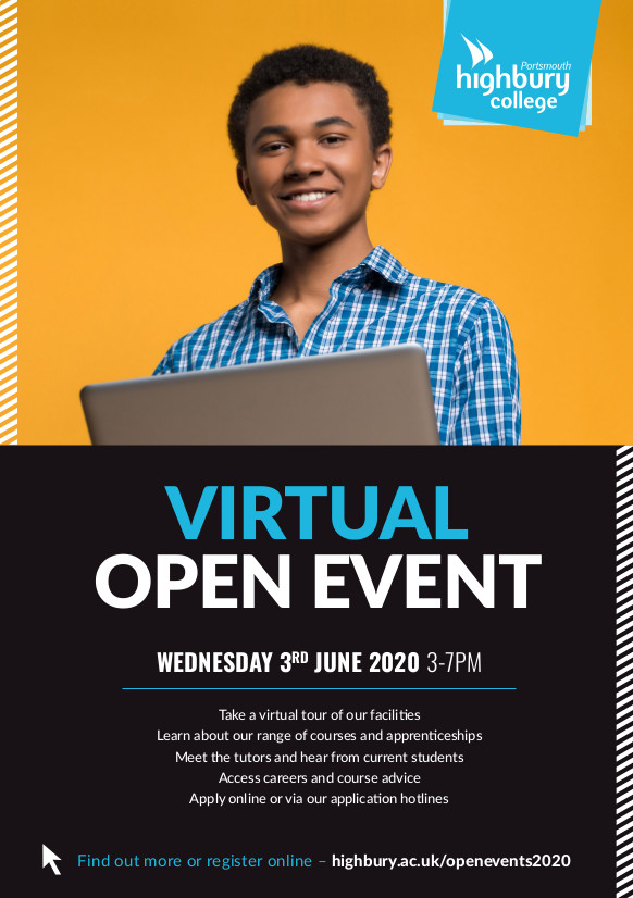 Highbury Virtual Open Event June 2020