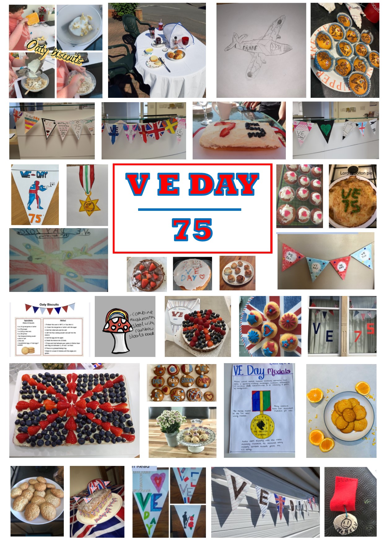 VE DAY MONTAGE