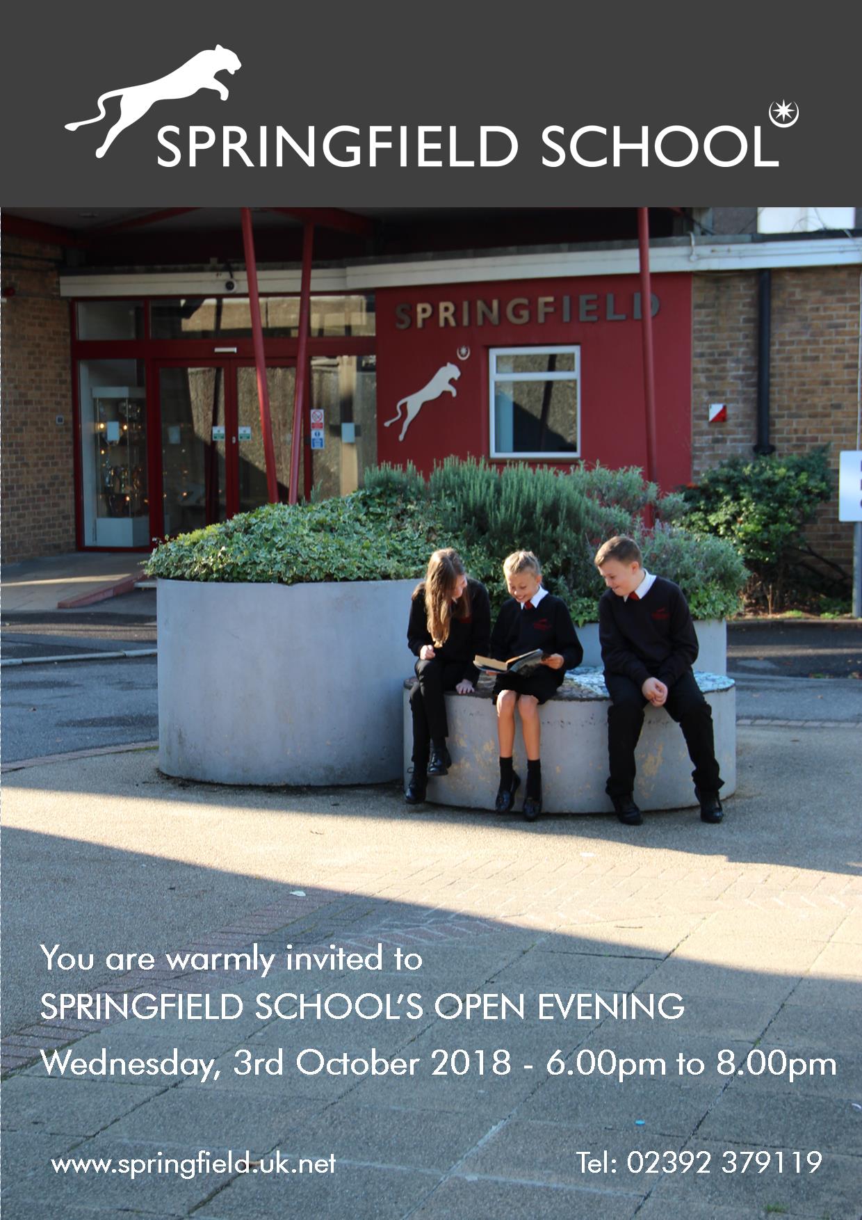 Open Evening Official Invite