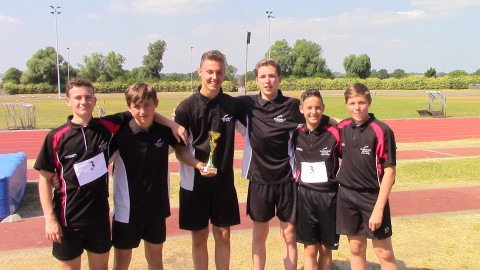 Yr9-10 Boys Athletics Winners - Portsmouth Champs 2018 Mobile