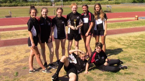 Yr9-10 Girls Athletics Winners - Portsmouth Champs 2018 Mobile